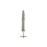 METRO PROFESSIONAL Sombrilla cuadrada, aluminio, 4 x 4 m, repelente al agua, humus/gris