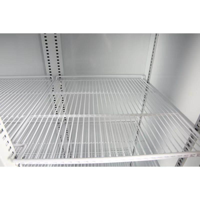 METRO Professional Frigorífico doble para bebidas GSC3800, 100 x 73 x 201.8 cm, con puerta corredera, 690 L, blanco
