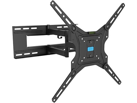 Soporte TV - ISY ITV 3200, 19"a 65", VESA de 400 x 400 mm, Full motion, Distancia a pared 6.2 cm, Negro