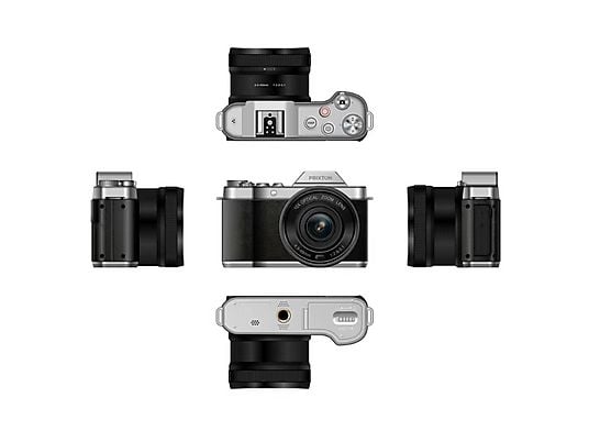 Cámara - Prixton Nomad DC950, 64MP, 4K 3840p, 85 min Autonomía, Pantalla 2.88″ IPS 640 x 480, Función Anti-shake, Negro