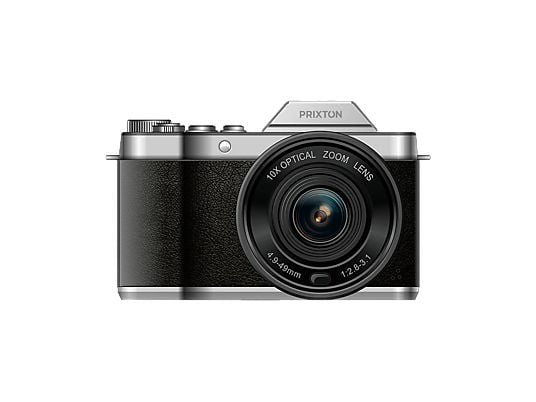 Cámara - Prixton Nomad DC950, 64MP, 4K 3840p, 85 min Autonomía, Pantalla 2.88″ IPS 640 x 480, Función Anti-shake, Negro