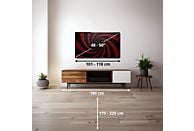 TV QLED 50" - Haier S80 Series H50S80FUX, QLED 4K HDR10, Google TV, Gaming 120Hz, Dolby Audio, Negro