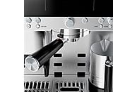 Cafetera express - Ninja Luxe Café Premier ES601EU, 9 bar, 1650W, 2 Tazas, Capacidad del depósito 2L, Capacidad de café en grano 250g, Plata