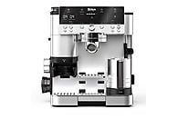 Cafetera express - Ninja Luxe Café Premier ES601EU, 9 bar, 1650W, 2 Tazas, Capacidad del depósito 2L, Capacidad de café en grano 250g, Plata