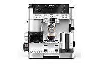 Cafetera express - Ninja Luxe Café Premier ES601EU, 9 bar, 1650W, 2 Tazas, Capacidad del depósito 2L, Capacidad de café en grano 250g, Plata