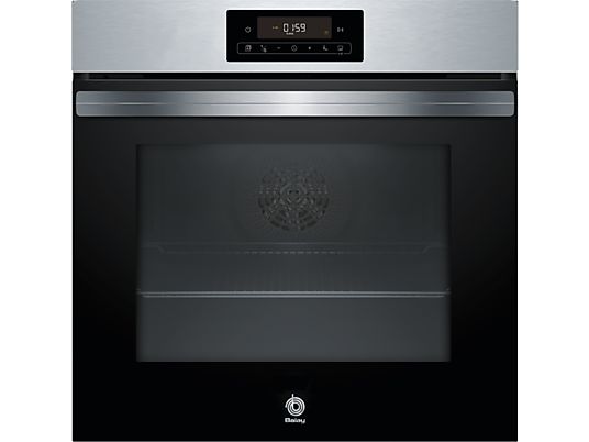 Horno - Balay 3HB4821X2, Sí, 71 l, 548 mm, Acero inoxidable