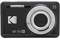 Cámara digital - KODAK FZ55-BK, 16,76 megapixel, Full HD 1080p, Negro