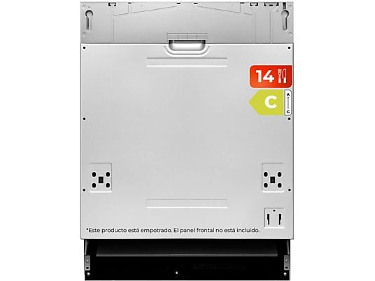 Lavavajillas integrable 60 cm - EVVO Di.2 PRO, 8 programas, 59,8 cm, Inox