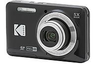 Cámara digital - KODAK FZ55-BK, 16,76 megapixel, Full HD 1080p, Negro