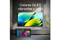 TV QLED 50" - TESLA Smart TV 50" QLED Q50E655GUS, Full-HD, Gris