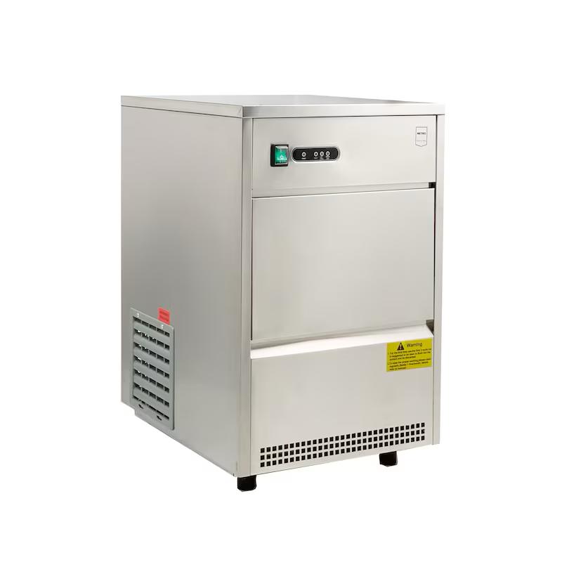METRO Professional Máquina de cubitos de hielo GIM1026B, 42 x 51,4 x 65,5 cm, 26 kg / 24 h, forma de cono hueco